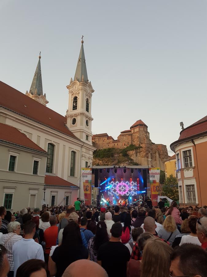 Róza Hotel és Apartmanház Esztergom Esterno foto